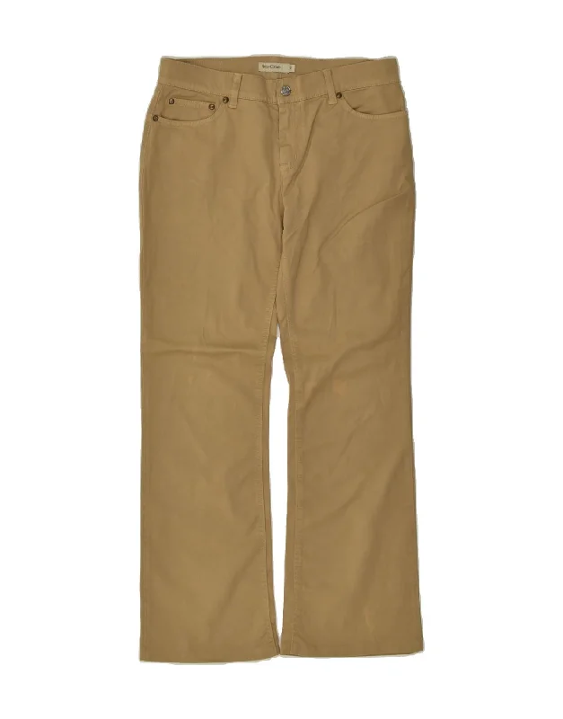 HENRY COTTONS Womens Bootcut Casual Trousers W30 L30 Brown Cotton Trousers Essential Wardrobe HENRY COTTONS Womens Bootcut Casual Trousers W30 L30 Brown Cotton Trousers Essential Wardrobe