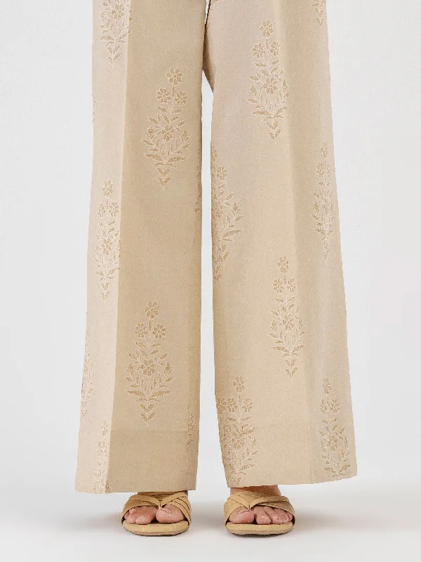 Paste Print Cambric Trouser (Pret) Trousers sophisticated sleek
