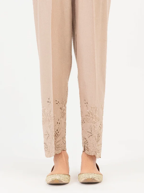 Cambric Trouser-Embroidered (Pret) Trousers cozy soft