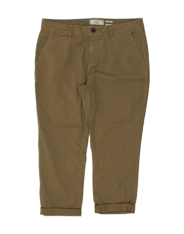 FAT FACE Womens Devon Slim Chino Trousers UK 14 Large W34 L25 Brown Trousers Corduroy Warm FAT FACE Womens Devon Slim Chino Trousers UK 14 Large W34 L25 Brown Trousers Corduroy Warm