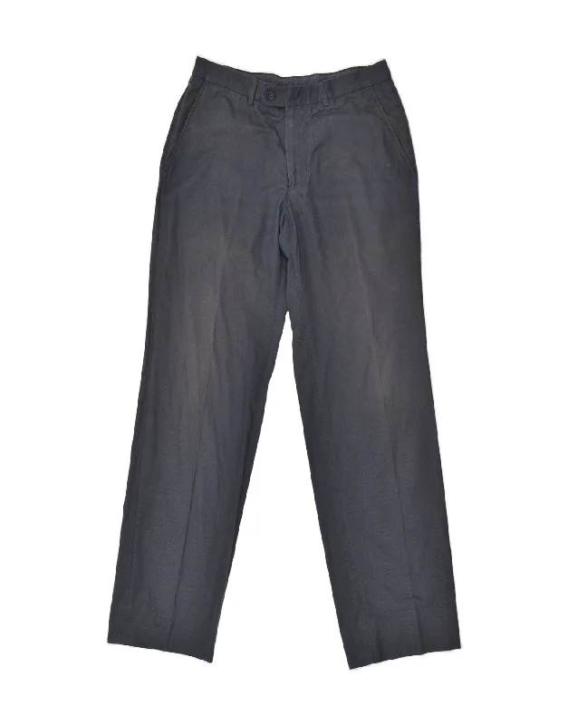 MASSIMO DUTTI Womens Chino Trousers EU 40 Medium W31 L33 Navy Blue Cotton Trousers Modern Contemporary MASSIMO DUTTI Womens Chino Trousers EU 40 Medium W31 L33 Navy Blue Cotton Trousers Modern Contemporary