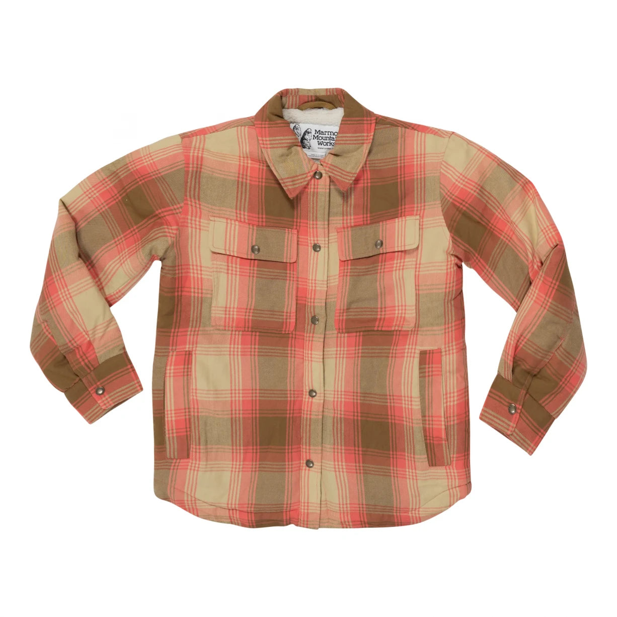 Marmot Ridgefield Sherpa Flannel Jacket - Women's Denim Jacket Leather Jacket Suede Jacket Marmot Ridgefield Sherpa Flannel Jacket - Women's Denim Jacket Leather Jacket Suede Jacket