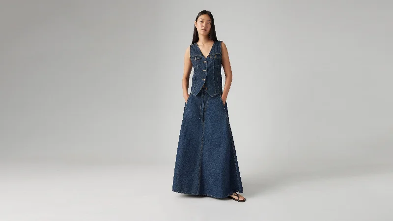 Levi's® Women's XL Skirt chiffon skirt airy