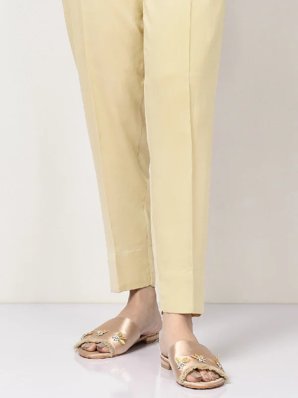 Dyed Khaddar Trouser (Pret) Trousers Gym Athletic