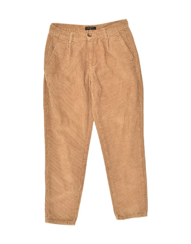 LC WAIKIKI Womens Tapered Corduroy Trousers W30 L28 Brown Cotton Trousers Canvas Durable LC WAIKIKI Womens Tapered Corduroy Trousers W30 L28 Brown Cotton Trousers Canvas Durable
