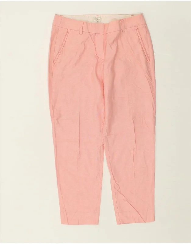 J. CREW Womens Tapered Chino Trousers US 2 XS W30 L26 Pink Cotton Trousers Versatile Stylish J. CREW Womens Tapered Chino Trousers US 2 XS W30 L26 Pink Cotton Trousers Versatile Stylish