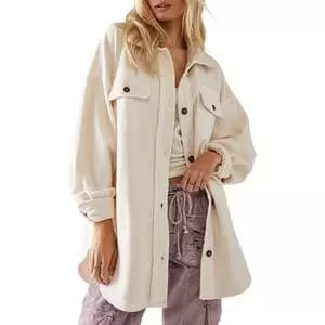 Free People Ruby Jacket A-Line Jacket Boat Neck Shawl Collar