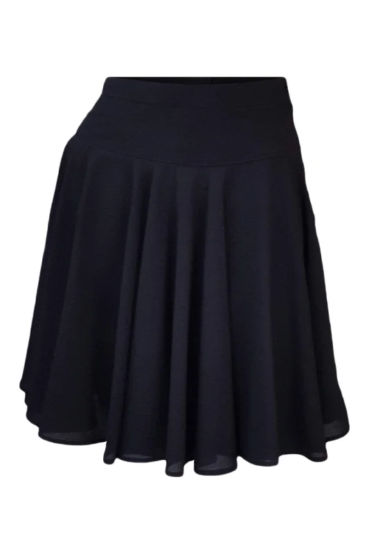 SHIN JANG KYOUNG South Korea Designer Black Micro Mini Pleated Circle Skirt (S) wrap skirt elegant SHIN JANG KYOUNG South Korea Designer Black Micro Mini Pleated Circle Skirt (S) wrap skirt elegant