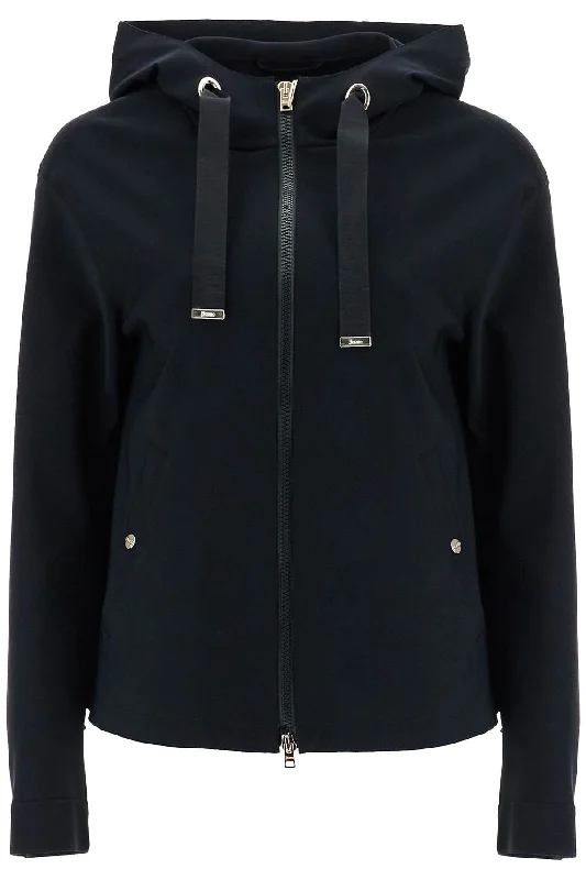 Herno Women's First-Act Short Jacket With Hood Striped Jacket Polka Dot Jacket Floral Jacket Herno Women's First-Act Short Jacket With Hood Striped Jacket Polka Dot Jacket Floral Jacket
