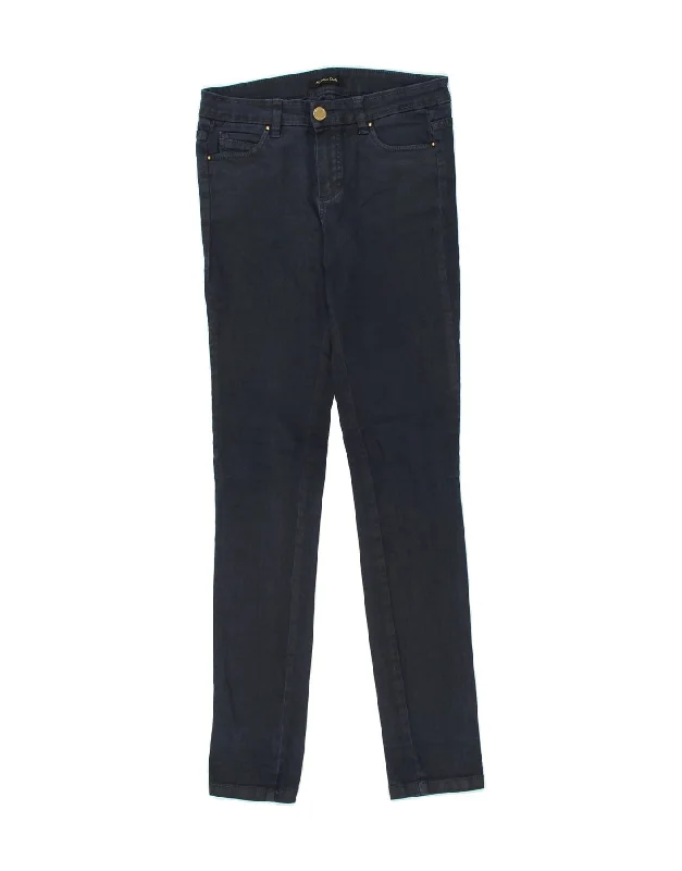 MASSIMO DUTTI Womens Skinny Casual Trousers EU 34 2XS W24 L29 Navy Blue Trousers New Arrival MASSIMO DUTTI Womens Skinny Casual Trousers EU 34 2XS W24 L29 Navy Blue Trousers New Arrival
