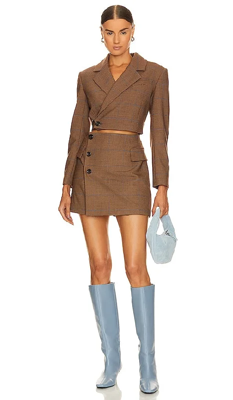 A.L.C. Millie Dress in Brown