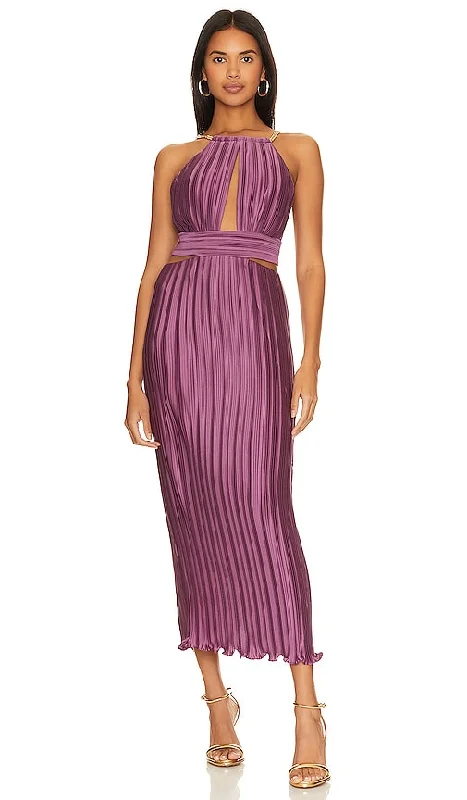 AIIFOS Valerie Dress in Mauve