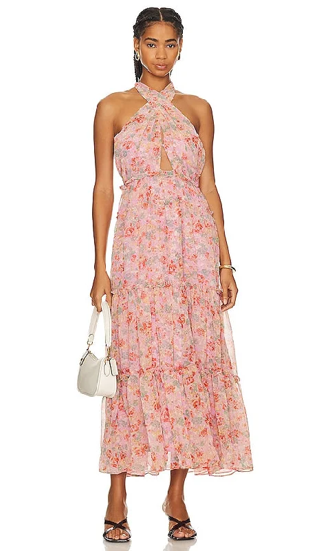 ASTR the Label Jaidee Dress in Pink