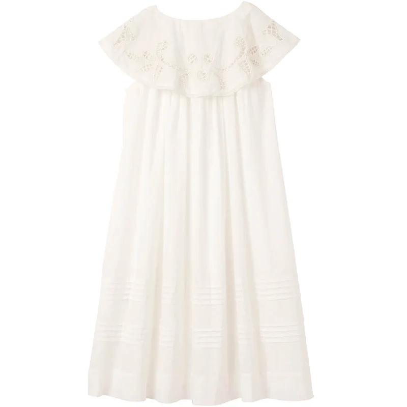 Bay Dress in Pure White by Faune