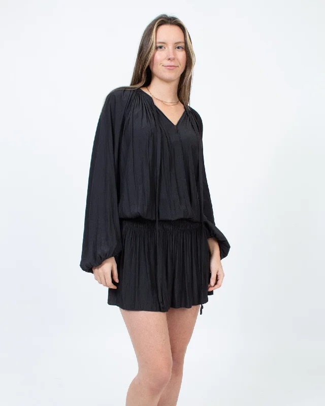 Black Knee Length Dress
