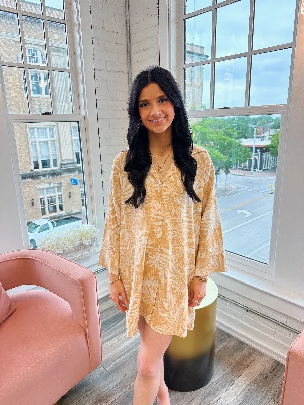 Camden Sandy Bay Palm Dress