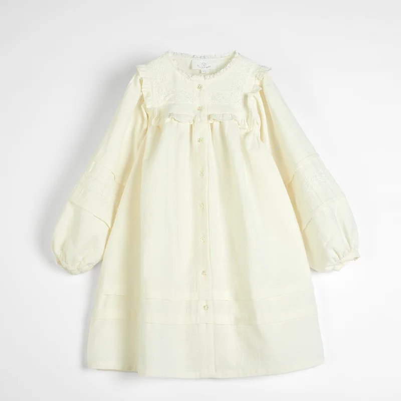 C'ERA UNA VOLTA Alba Dress in Cream
