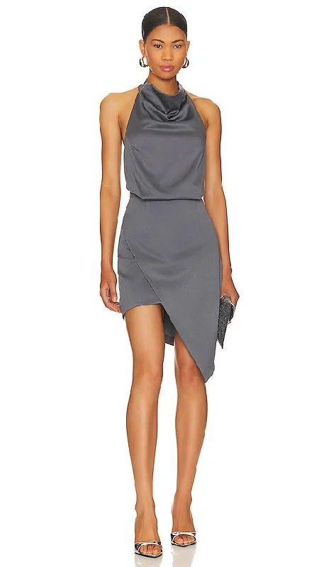 ELLIATT Camo Dress in Grey
