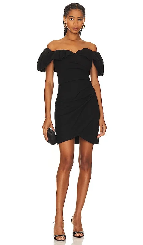 ELLIATT Zanzibar Dress in Black