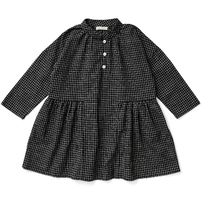 Gilda Dress in Grid by Soor Ploom - Last Ones In Stock - 6-7 Years