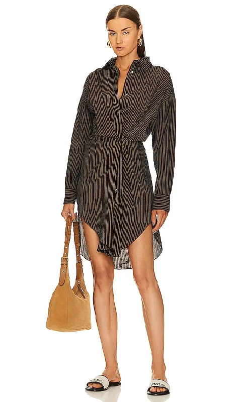 Isabel Marant Etoile Seen Dress in Black