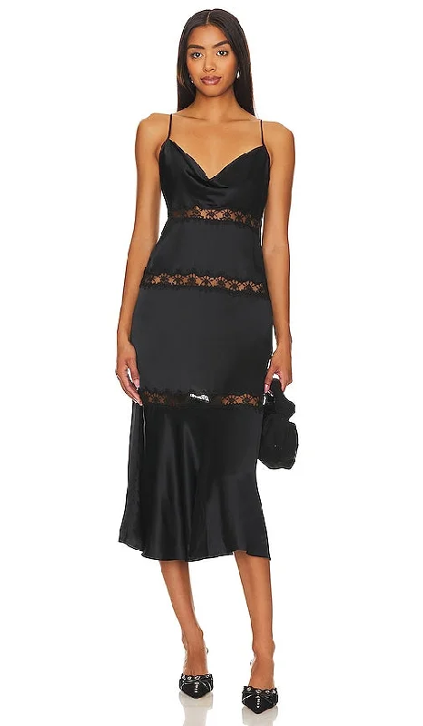 Kiki de Montparnasse Adeline Dress in Black