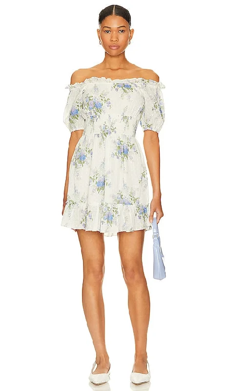 LoveShackFancy Lai Dress in White