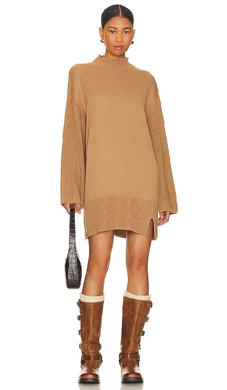 LSPACE Lacy Dress in Tan