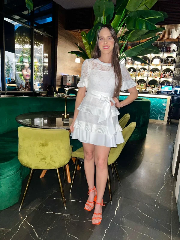 Magic Day Dress White