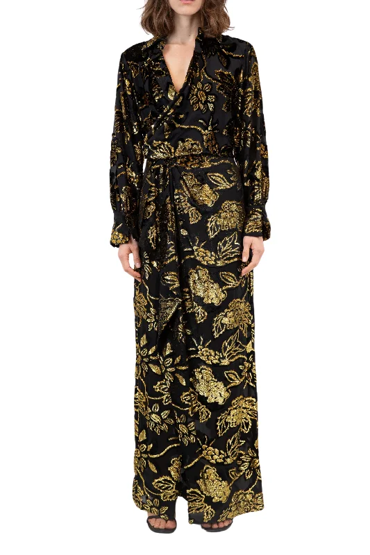 Marzia Draped Gown