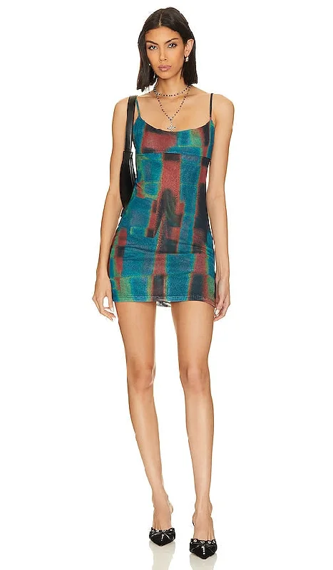 Miaou Anya Dress in Blue