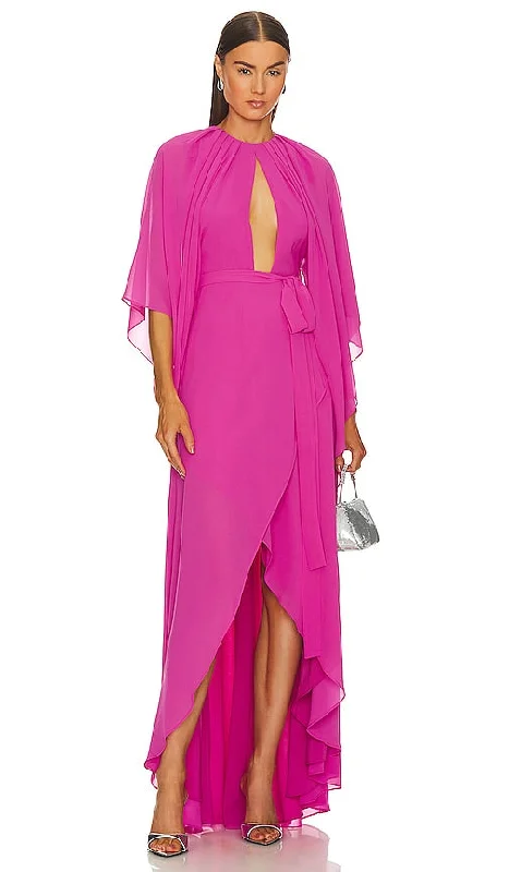 Michael Costello x REVOLVE Solare Gown in Pink