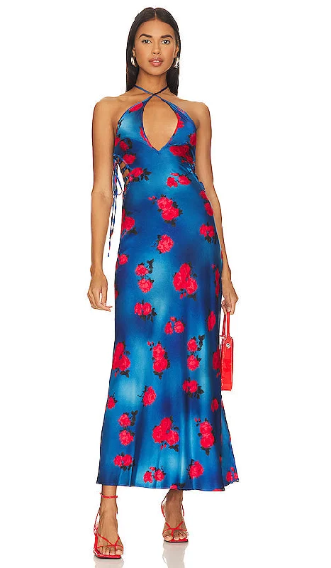 Mirae Rebecca Dress in Blue