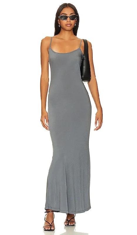 Musier Paris Avola Dress in Grey