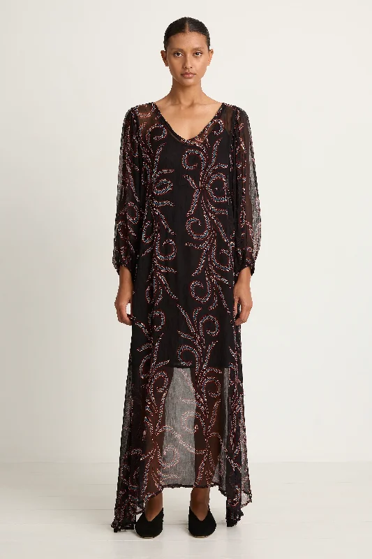 Natalie Martin Alice Dress - Feather Chiffon