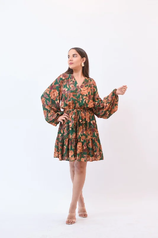 Never Forget Flower Dress
