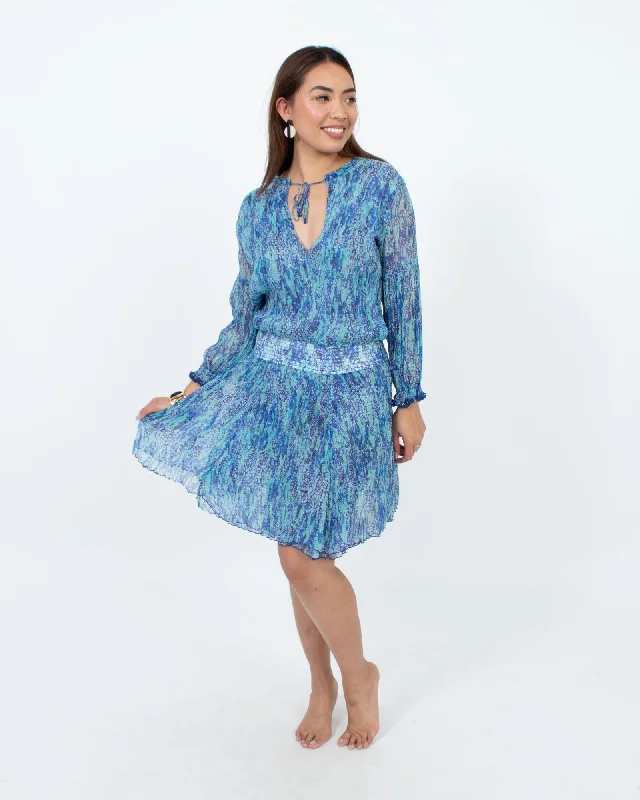 Printed Silk Dress