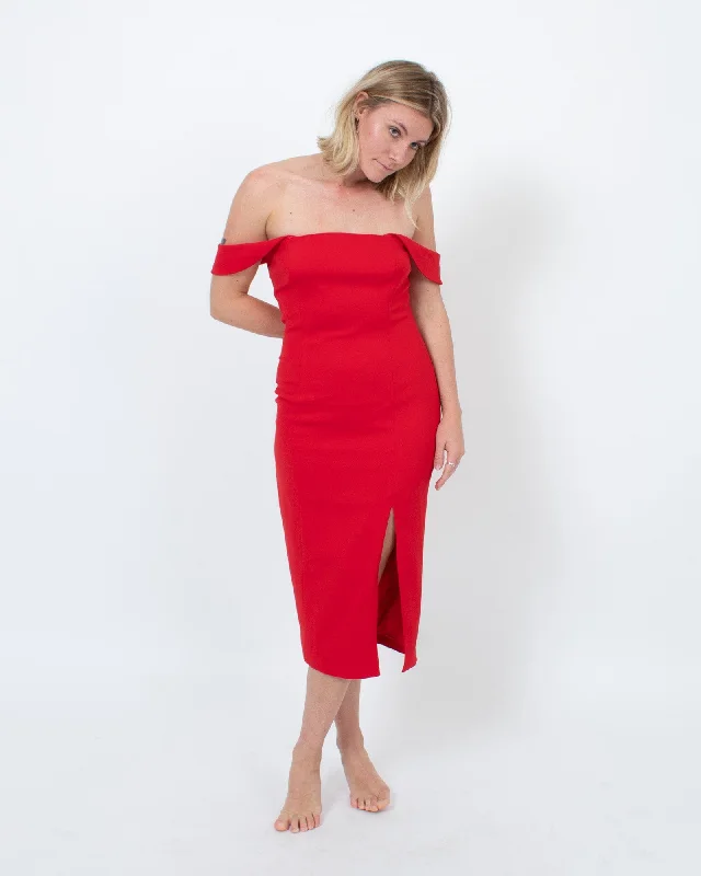 Red Cocktail Dress