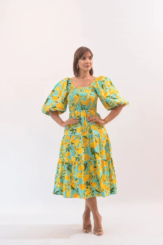 So Pretty Lemon Dress