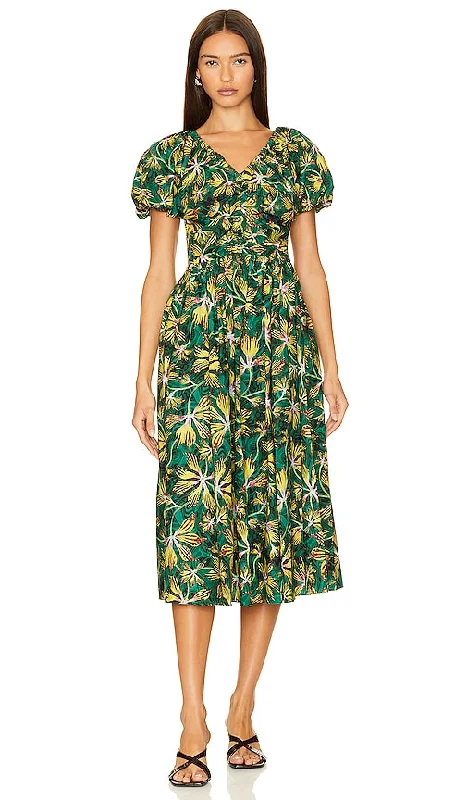 Ulla Johnson Cecile Dress in Green