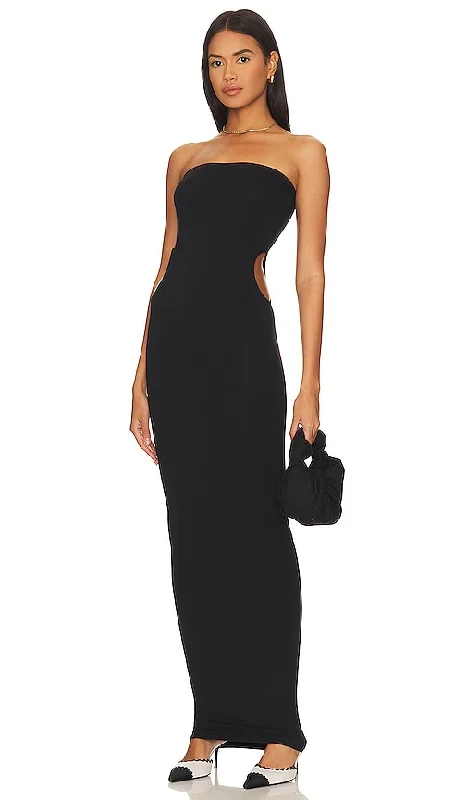 Wolford Fatal Cut Out Dress in Black