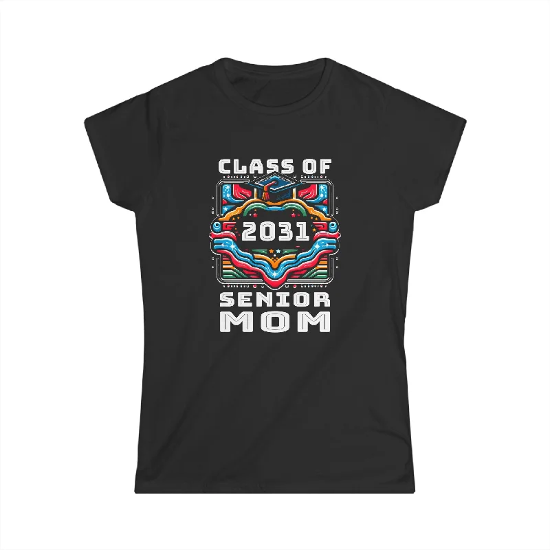 Proud Mom Class of 2031 Senior Graduate 2031 Gifts Senior 31 Womens Shirts Fleece Fabric Down Fabric Feather Fabric Proud Mom Class of 2031 Senior Graduate 2031 Gifts Senior 31 Womens Shirts Fleece Fabric Down Fabric Feather Fabric