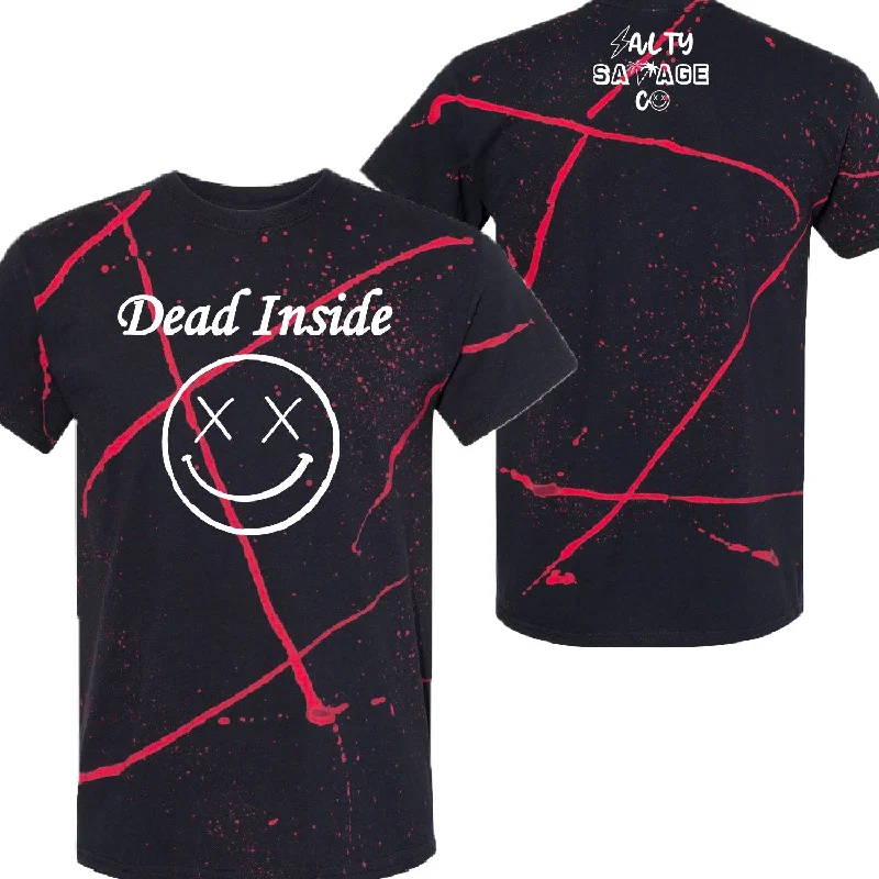 Black Red Splatter