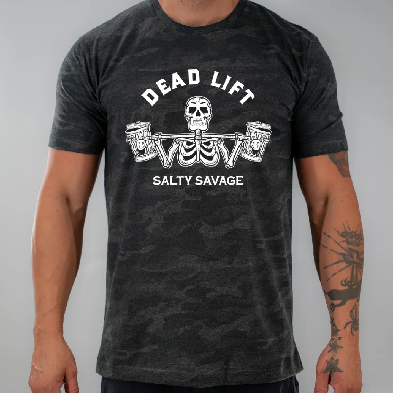 Salty Savage Unisex "Dead Lift" 100% Cotton Tee Cotton Fabric Linen Fabric Terry Fabric Salty Savage Unisex "Dead Lift" 100% Cotton Tee Cotton Fabric Linen Fabric Terry Fabric