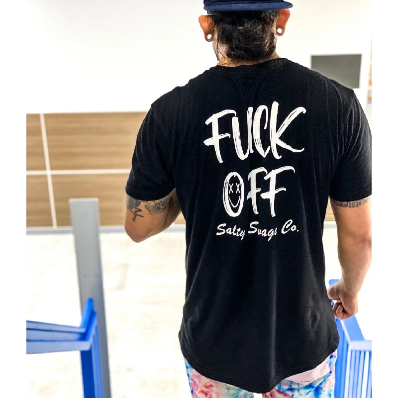 Salty Savage Unisex "Fuck Off" Tee Cozy Warm Stylish