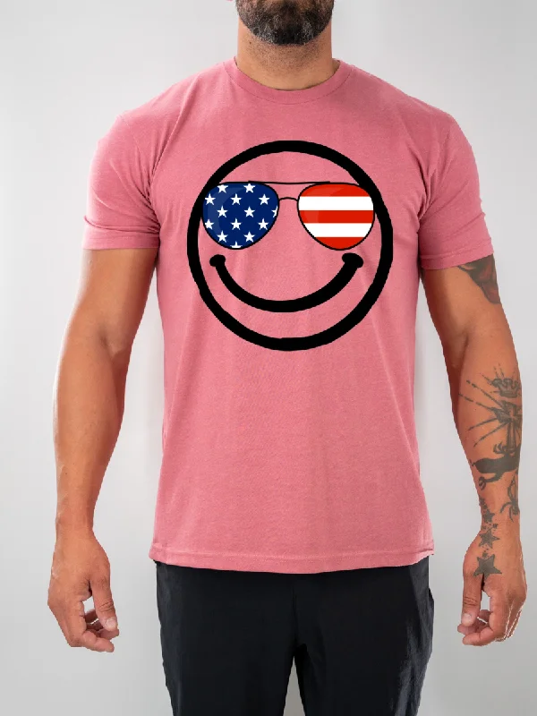 Salty Savage Unisex "MERICA" Tee Fleece Fabric Down Fabric Feather Fabric