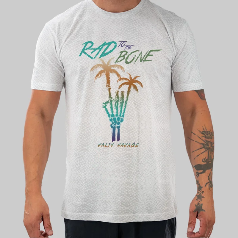 Salty Savage Unisex "Rad to the Bone" 100% Cotton Tee Lace Blend Ribbed Blend Corduroy Blend Salty Savage Unisex "Rad to the Bone" 100% Cotton Tee Lace Blend Ribbed Blend Corduroy Blend
