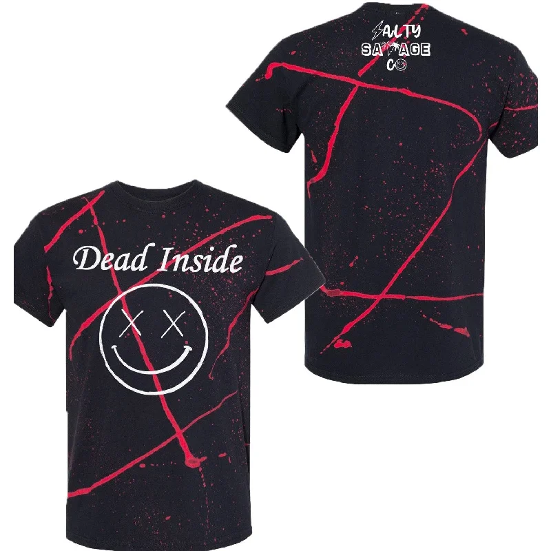 Black Red Splatter