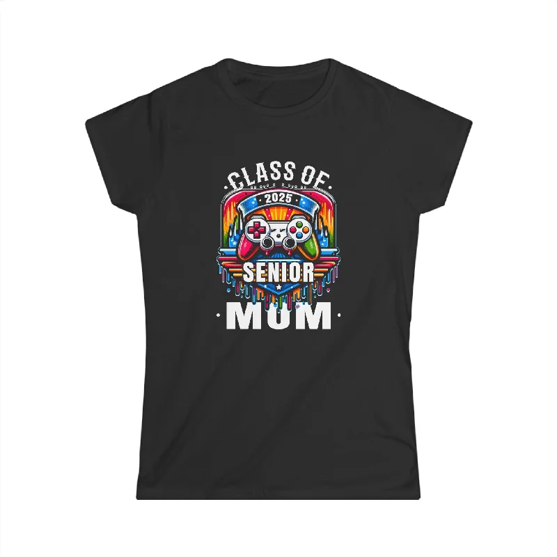 Senior 2025 Mom Graduate Cute Class of 2025 Shirt 2025 Womens Shirts Iron Safe Non-Iron Wrinkle Free Senior 2025 Mom Graduate Cute Class of 2025 Shirt 2025 Womens Shirts Iron Safe Non-Iron Wrinkle Free