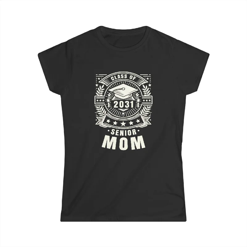 Senior 2031 Class of 2031 for College High School Senior Mom Shirts for Women Beaded Sequined Faux Fur Senior 2031 Class of 2031 for College High School Senior Mom Shirts for Women Beaded Sequined Faux Fur
